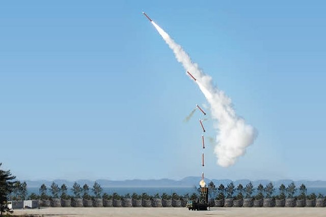 Cheongung Block-1 medium-range Korean Air Defense System (M-SAM)