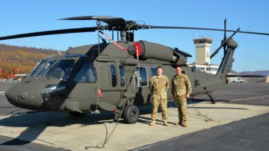 UH-60V Black Hawk helicopter