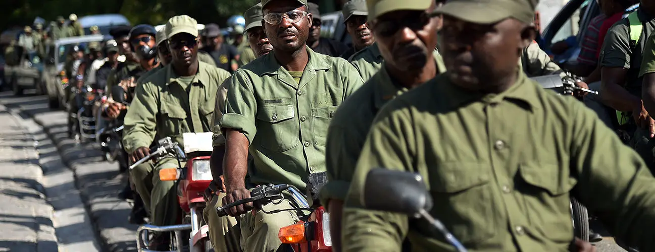 Haitian army