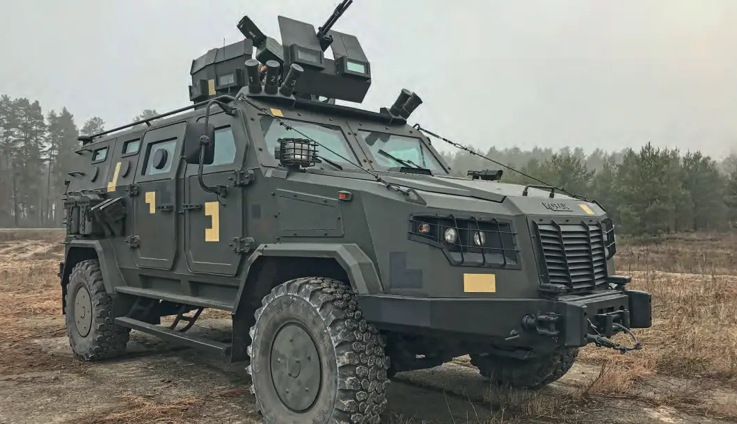 Ukraine Takes Delivery of 44 New 'Kozak' Armored Vehicles