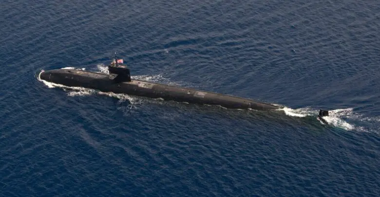 Los Angeles-class attack submarine USS City of Corpus Christi