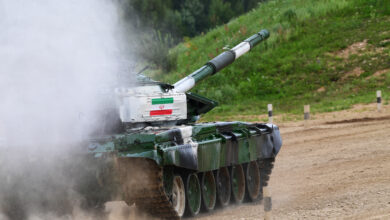 T-72 B3 tank operated by Iran