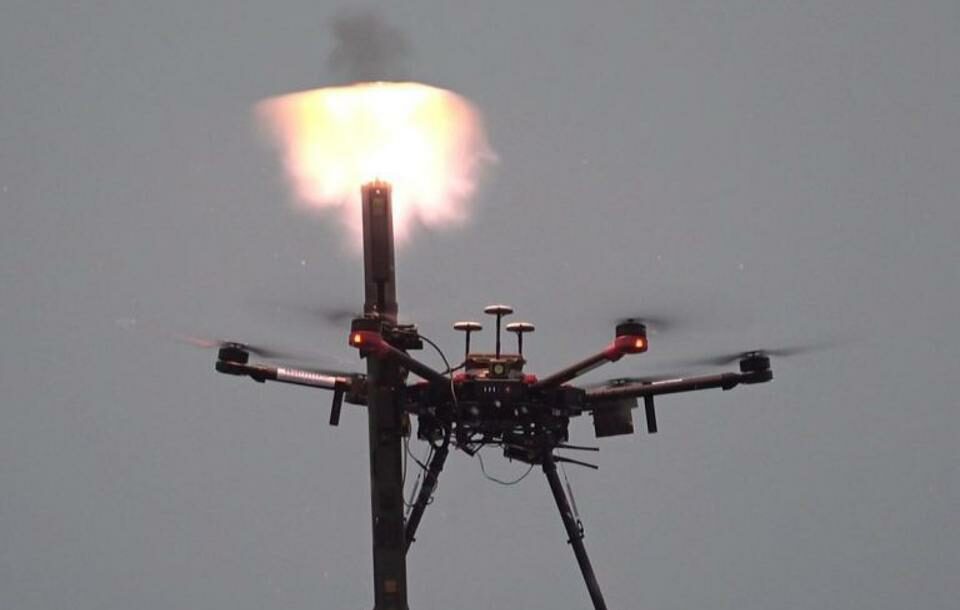 Drone-mounted M72