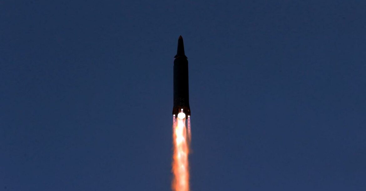 North Korea tests hypersonic missile