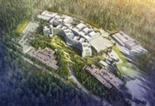 Artist rendering of largest US military hospital to be build in Germany