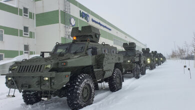 Kazachstan's new Arlan armored vehicles