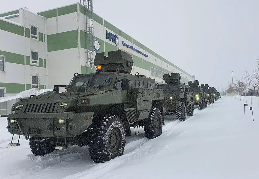 Kazachstan's new Arlan armored vehicles