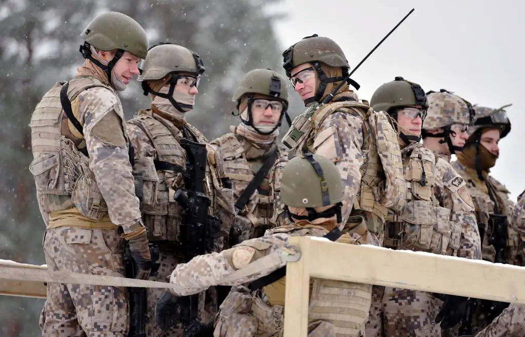 Latvian soldiers