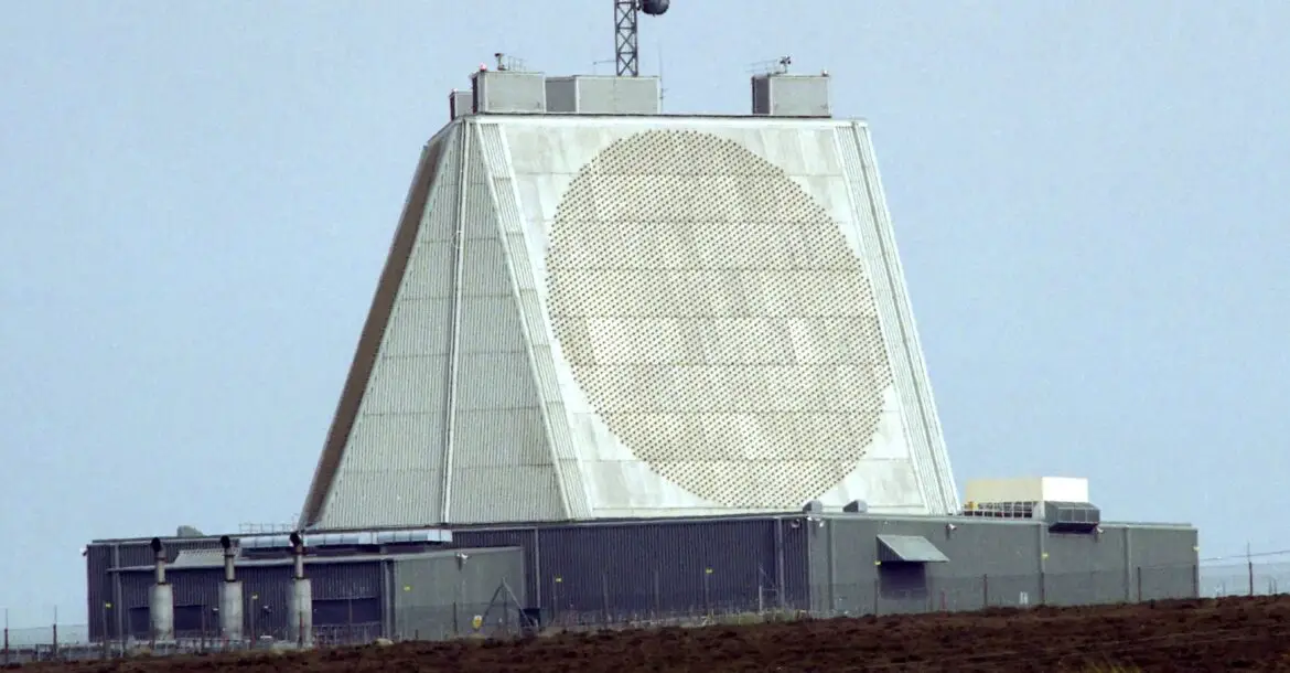 Royal Air Force missile radar