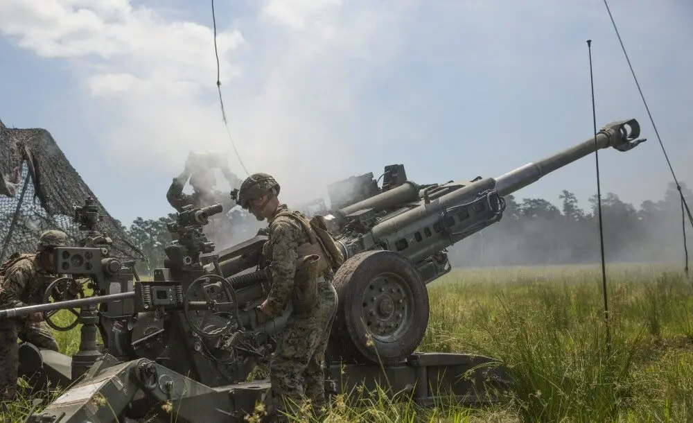 M777A2 howitzer