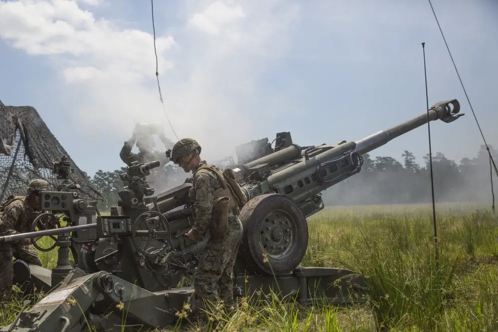 M777A2 howitzer
