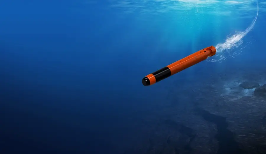 Artist rendering of LIG Nex1's Blue Shark Torpedo
