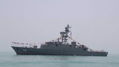 The Iranian Navy’s indigenous destroyer Dena