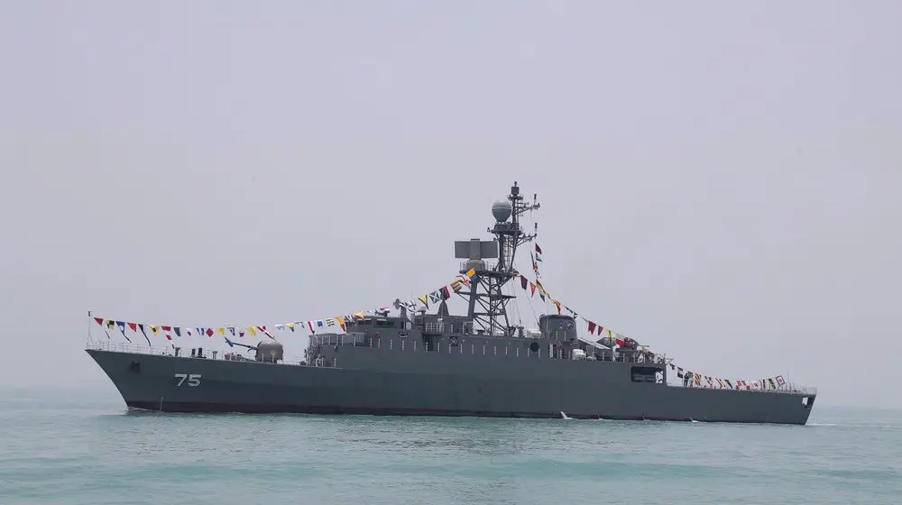 The Iranian Navy’s indigenous destroyer Dena