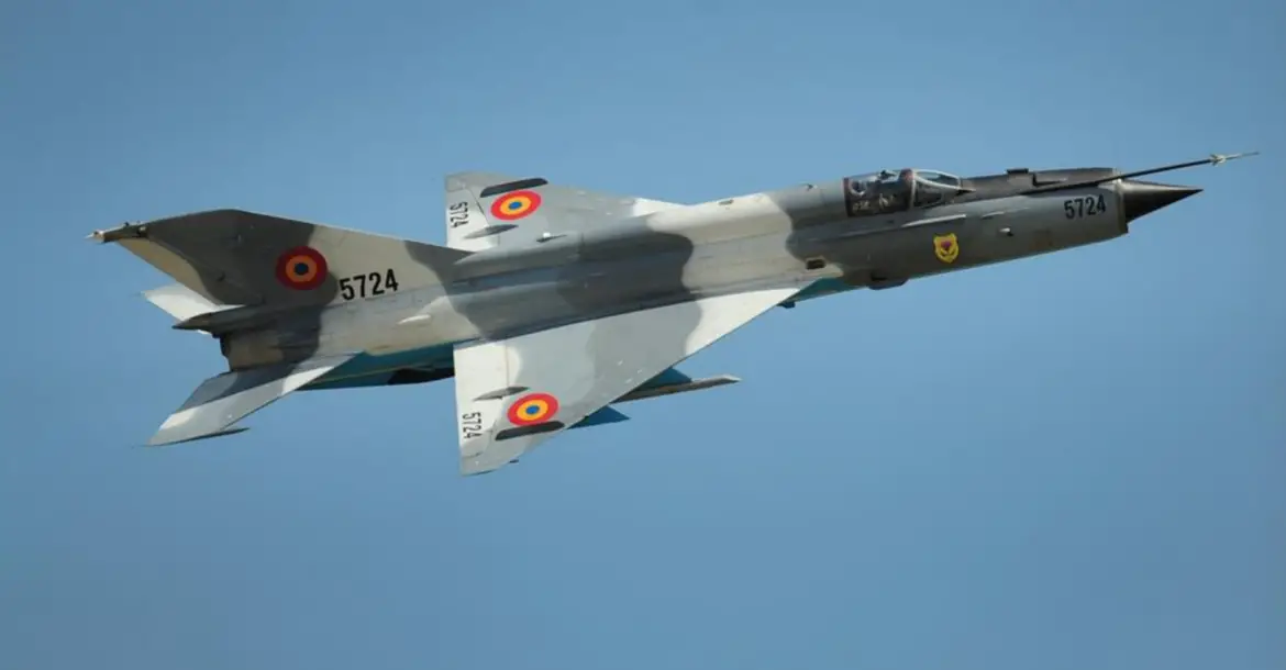 Romanian MiG-21 LanceR fighter jet