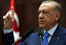 Turkey's President Recep Tayyip Erdogan delivers a speech