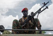 A DR Congo soldier