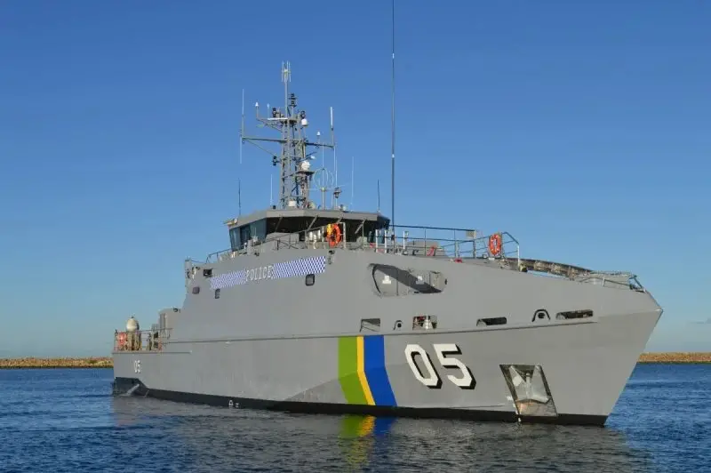 The RSIPV ‘Gizo’ is a 39.5m Guardian Class Patrol Boat