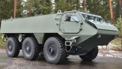 Patria 6×6 armored wheeled vehicle