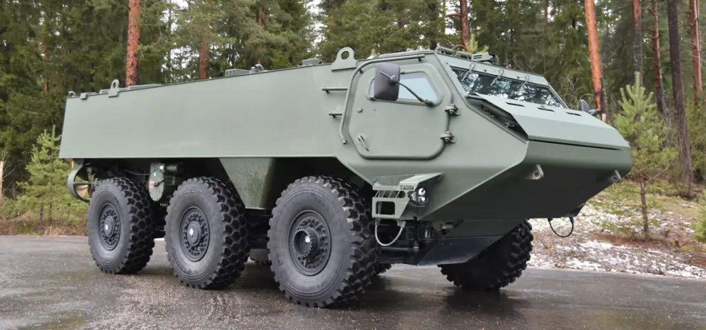 Patria 6×6 armored wheeled vehicle