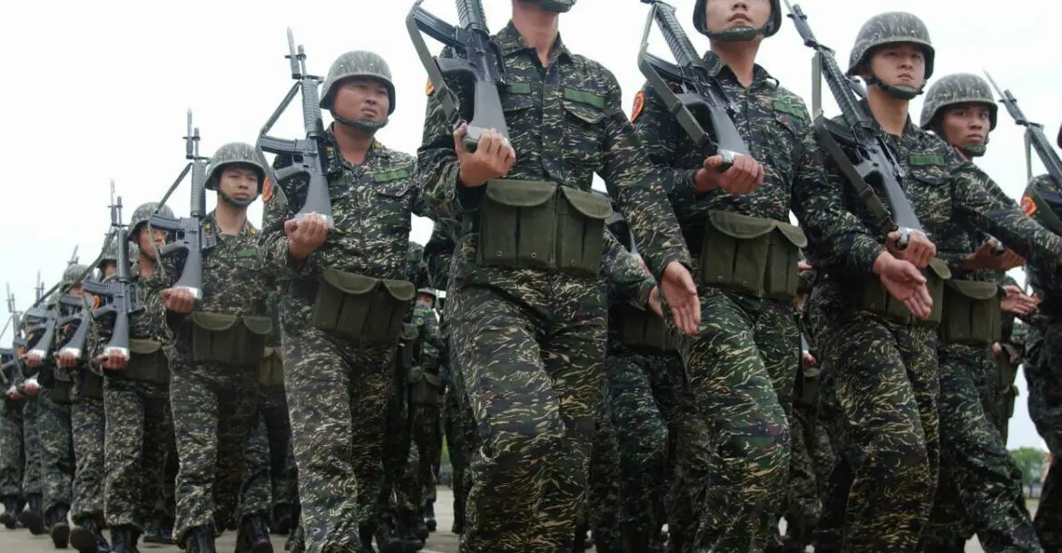 Taiwan soldiers