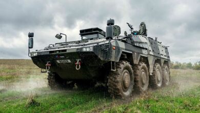 Boxer armored vehicle