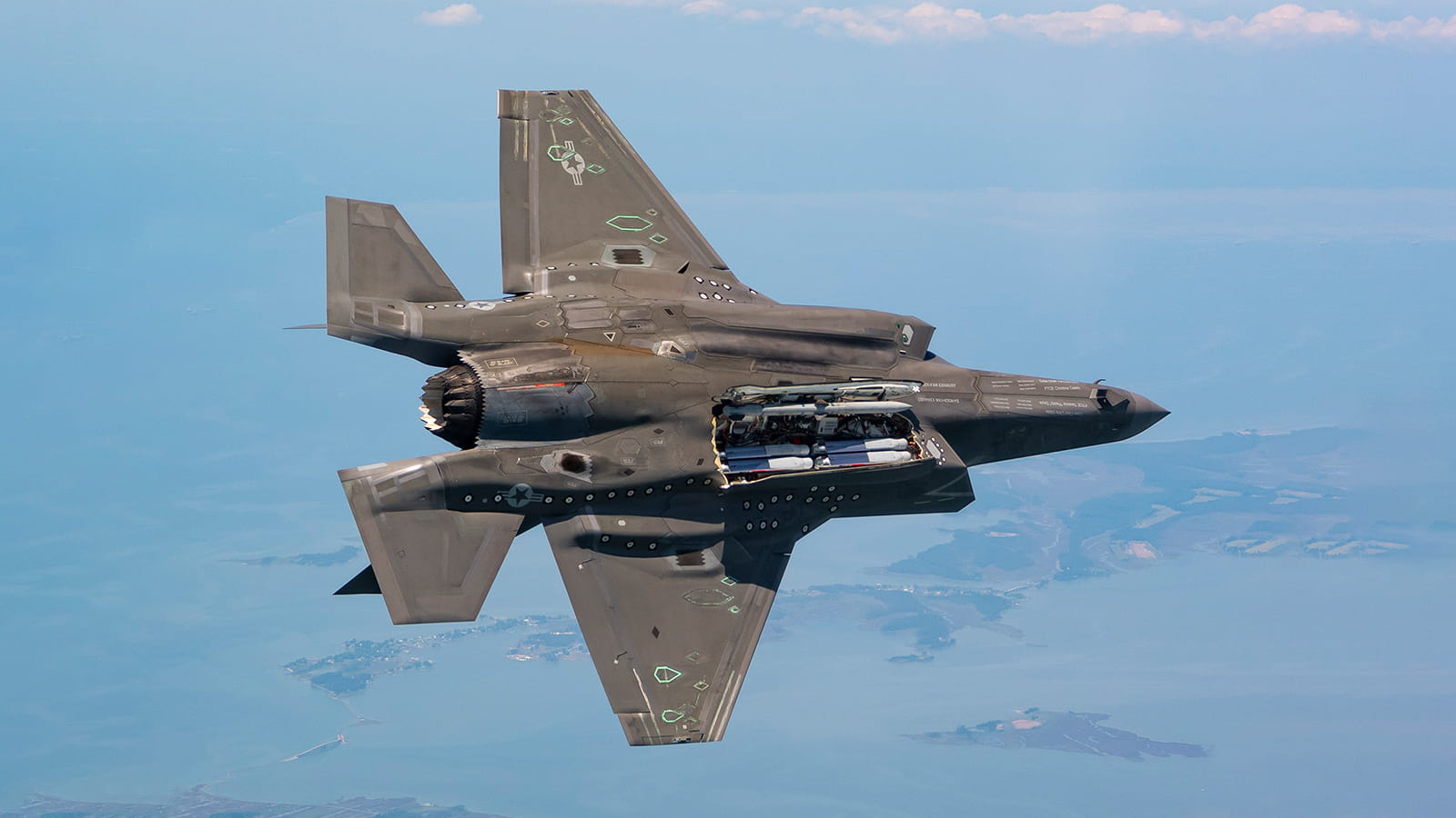 F-35B Lightning II equipped with StormBreaker air-to-surface munition