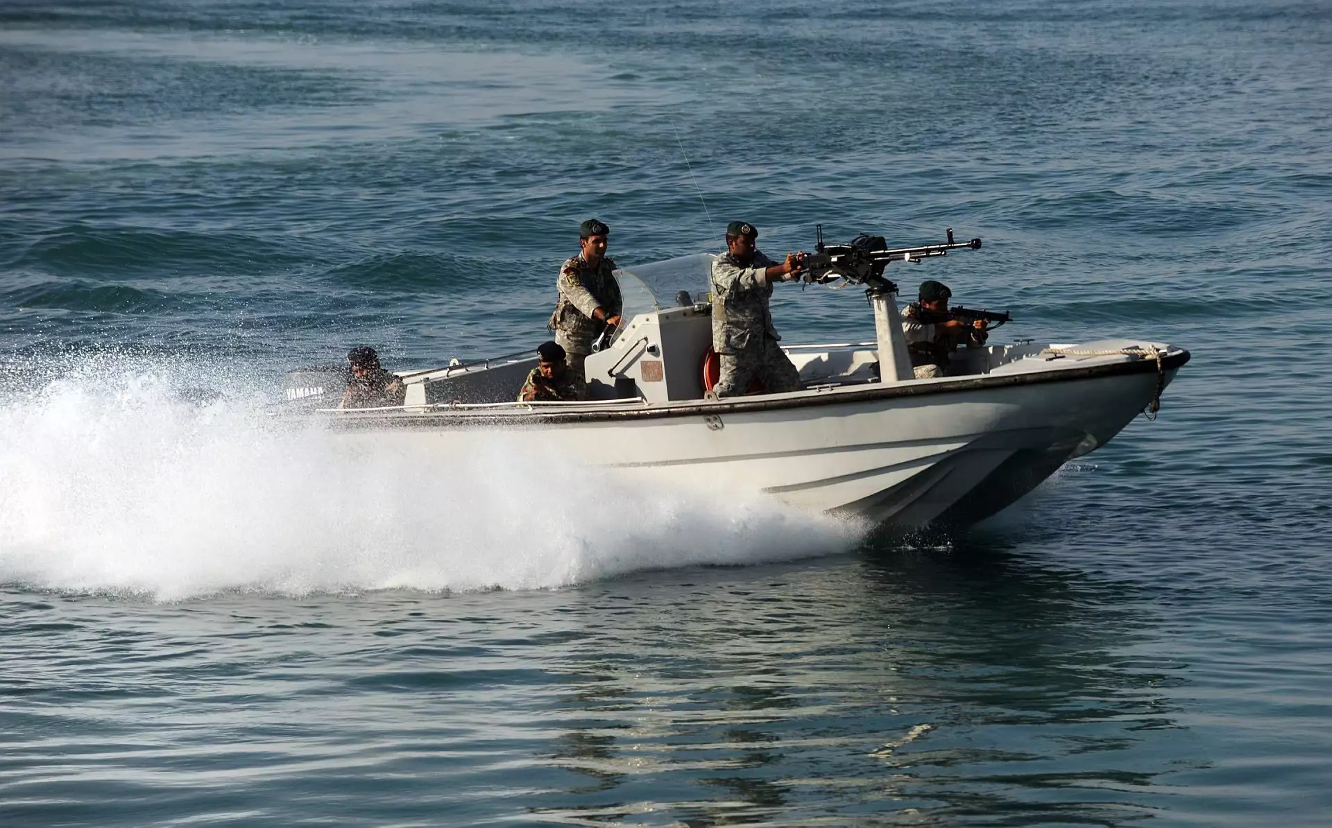 Iranian speed boat