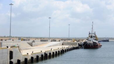 Hambantota was handed over to a Chinese firm two years ago