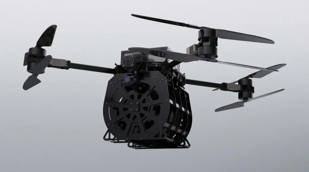 Revolver 860 armed drone