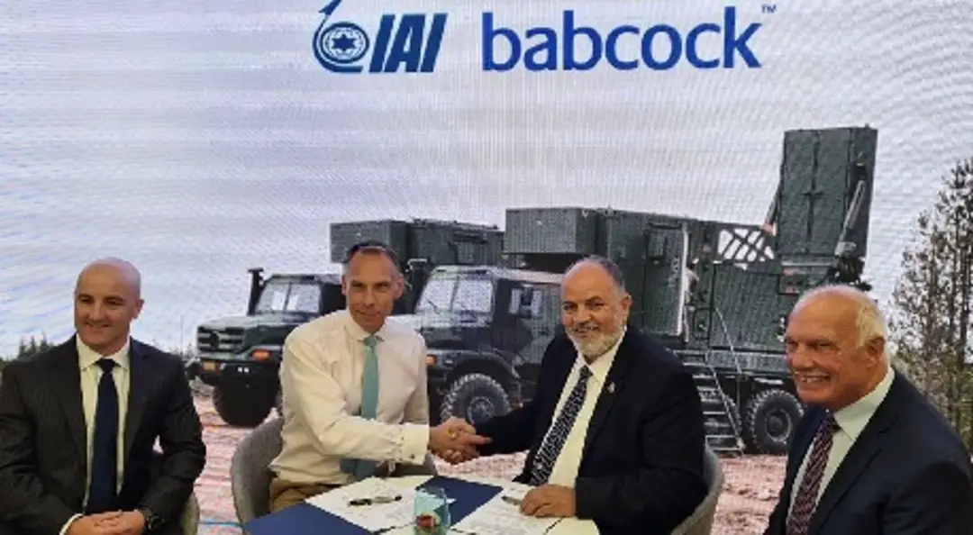 IAI-ELTA signs MOU with Babcock.
