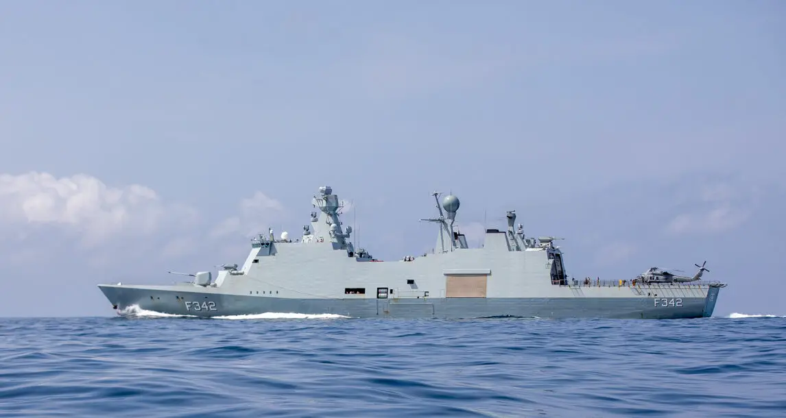 Danish frigate Esbern Snare