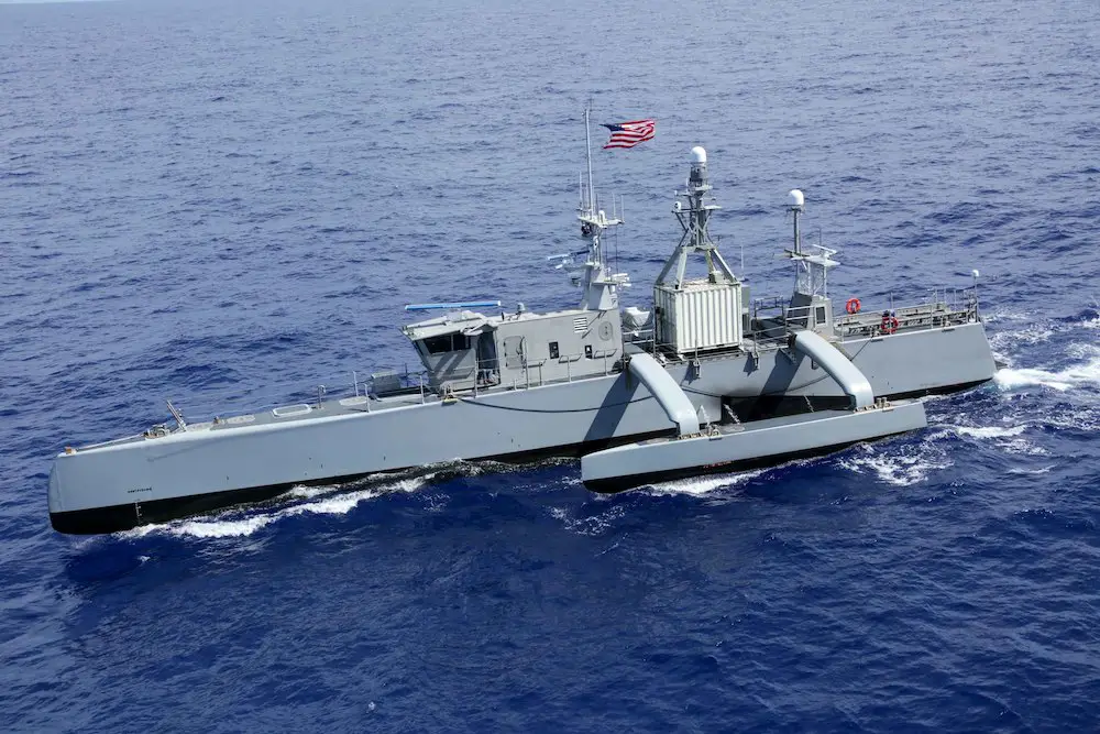 US Navy medium displacement unmanned surface vessel Sea Hunter