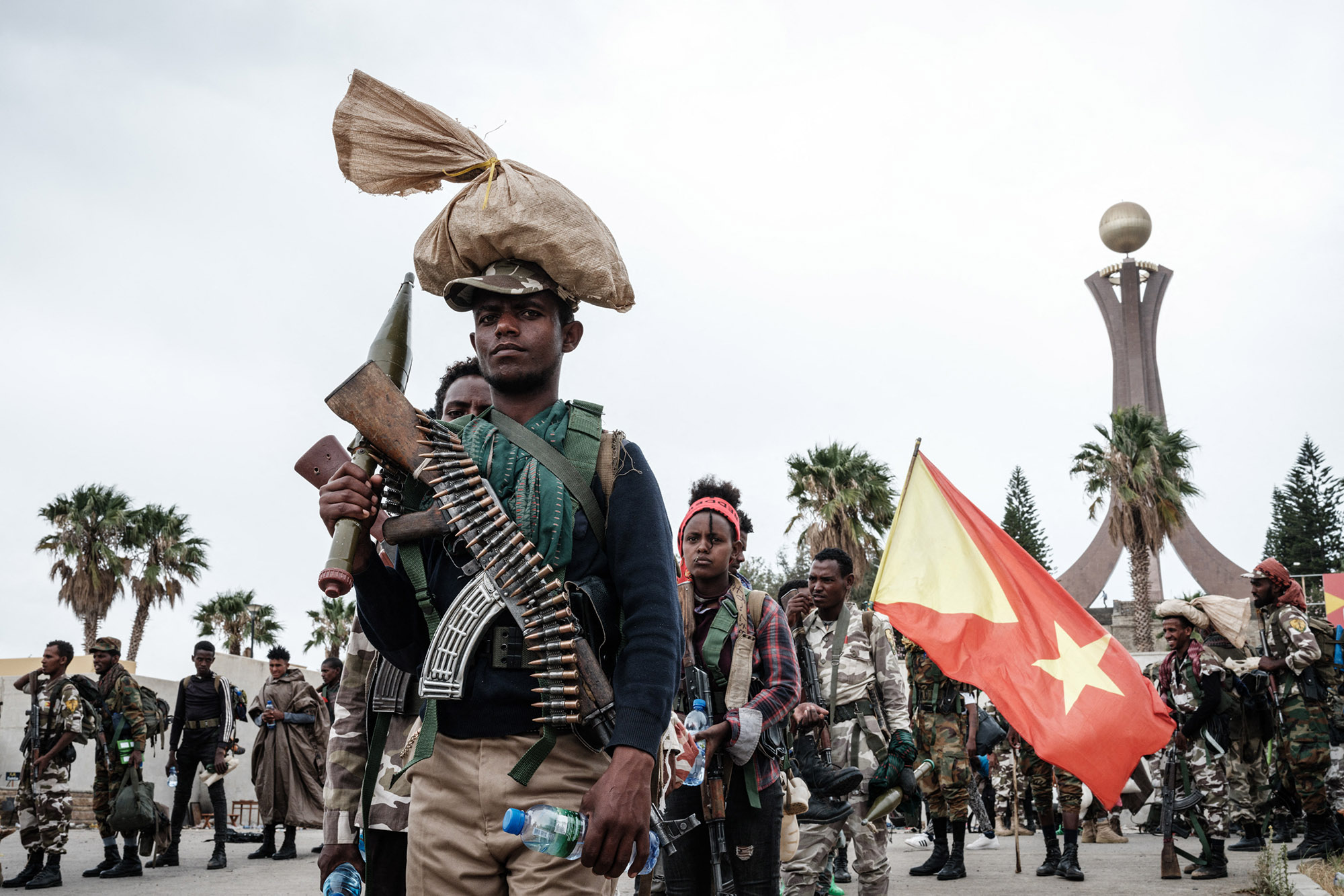 Soldiers of Tigray Defence Force (TDF) in Mekele, Tigray region, Ethiopia