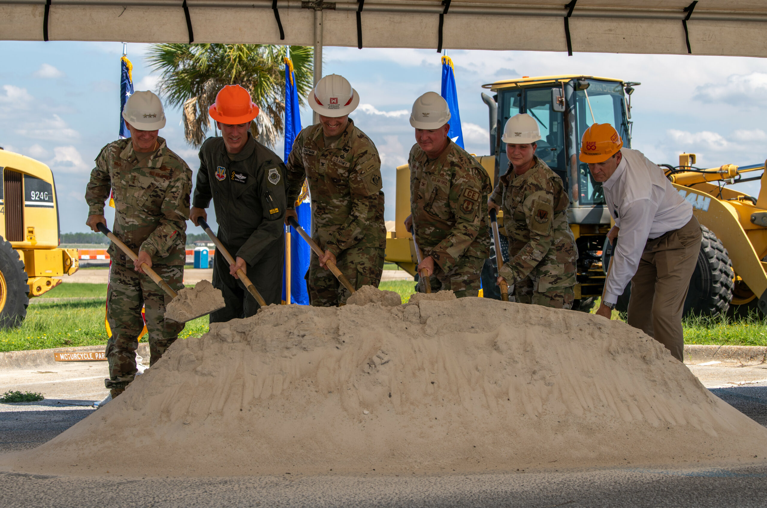 Tyndall breaks ground on flight line facilities for F-35A mission