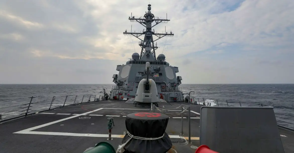 USS Higgins conducted a Taiwan Strait transit on Sept. 20
