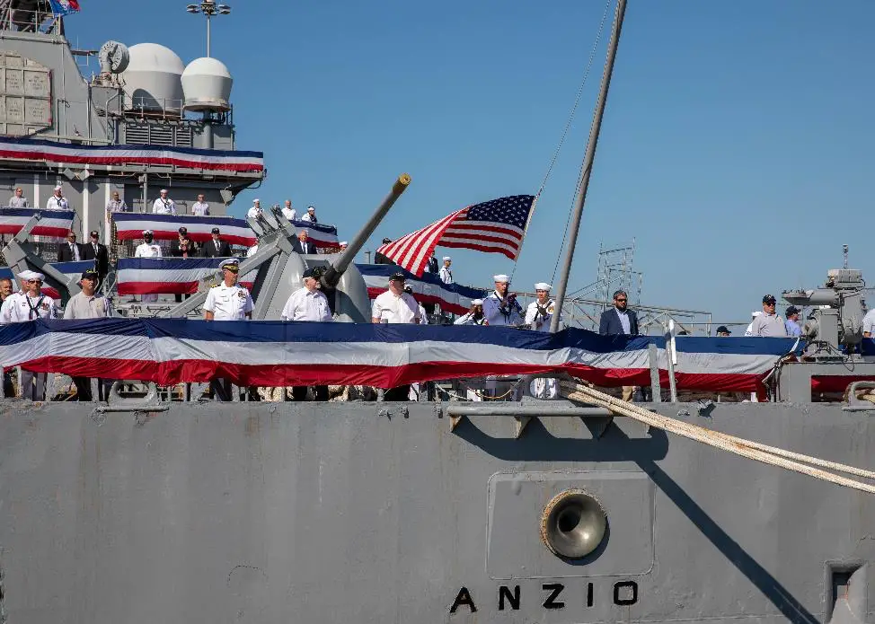 USS Anzio (CG 68) Decommission Ceremony