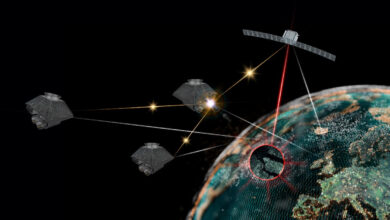 BAE Systems’ Azalea satellite cluster.