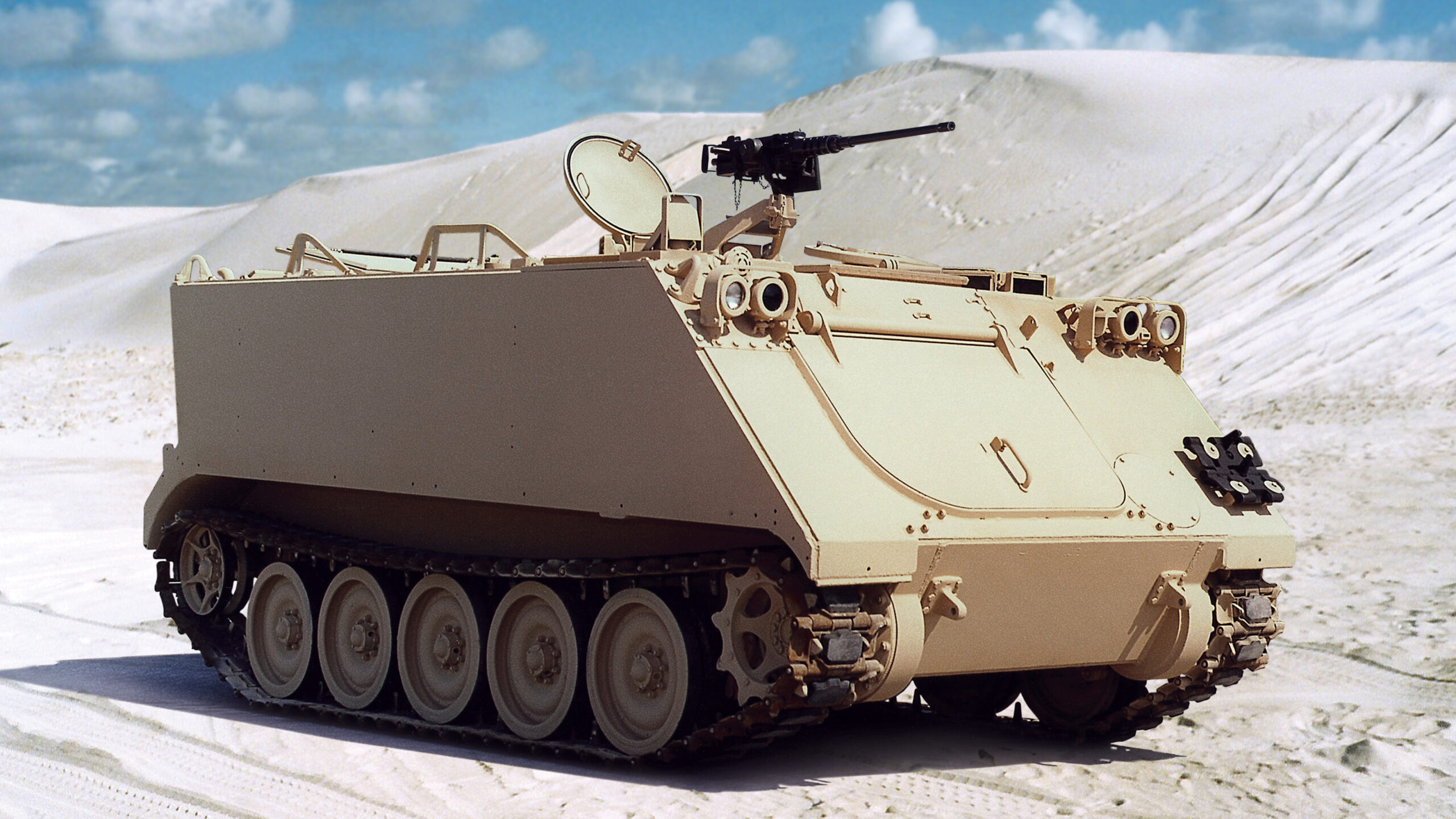 M113 Armored Personnel Carrier.