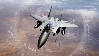 F-15E Strike Eagle with DIGAR GPS