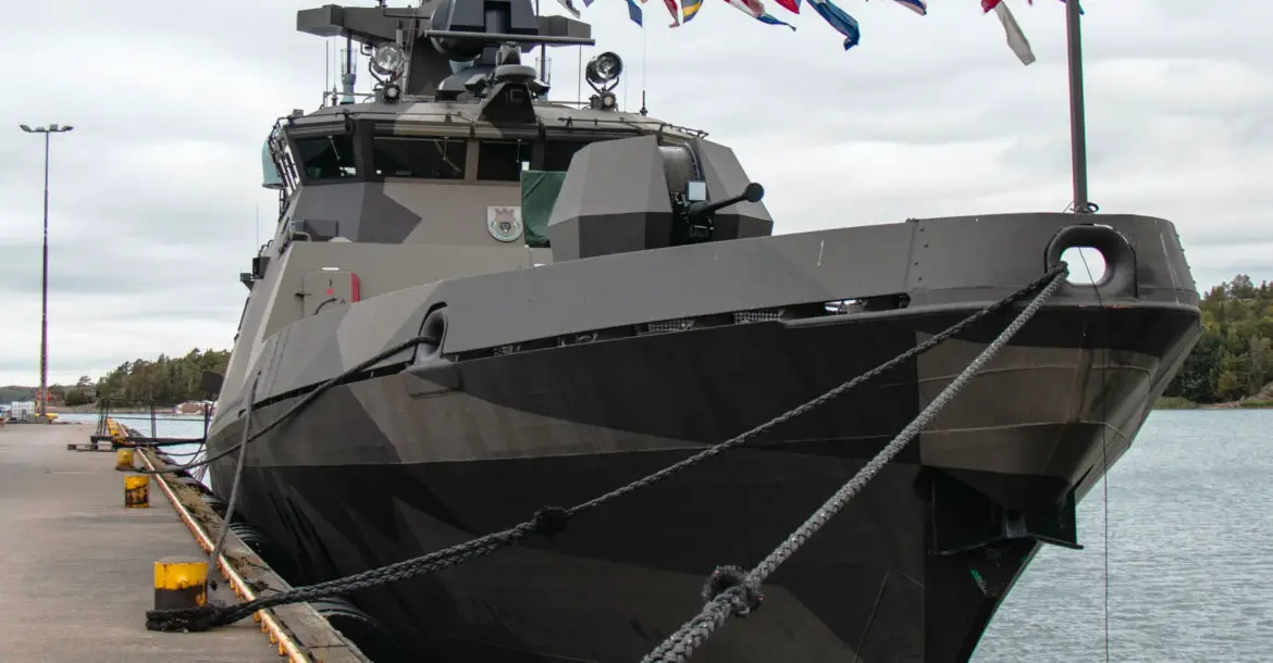 Finnish Navy's Hamina-class fast attack craft.