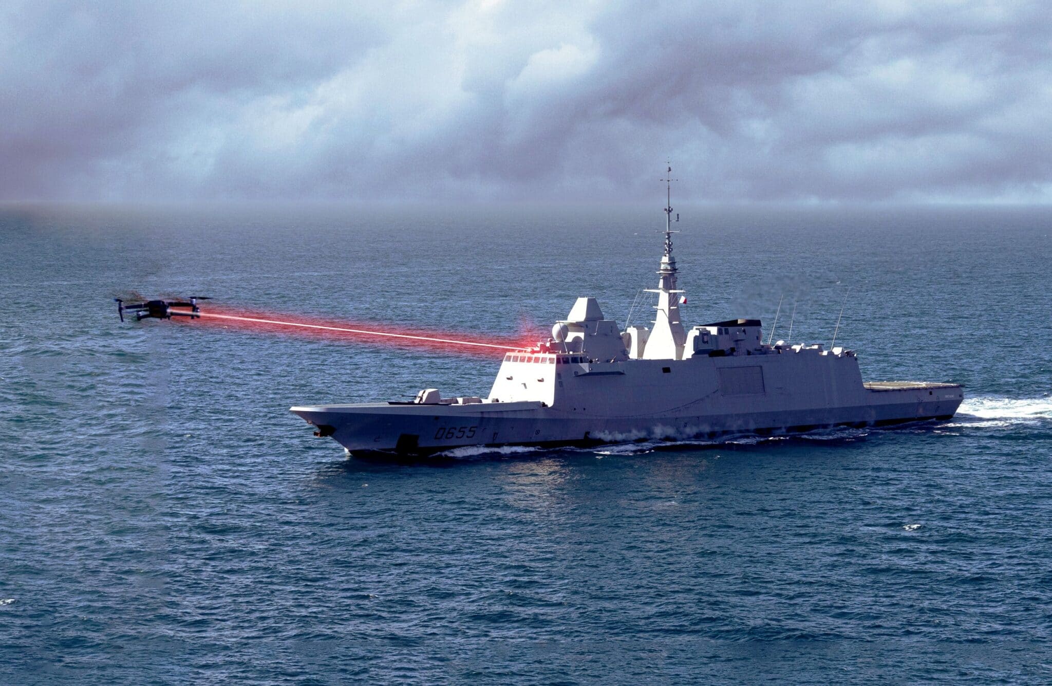 French frigate