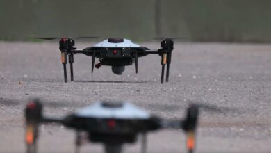 British Army's drone swarm