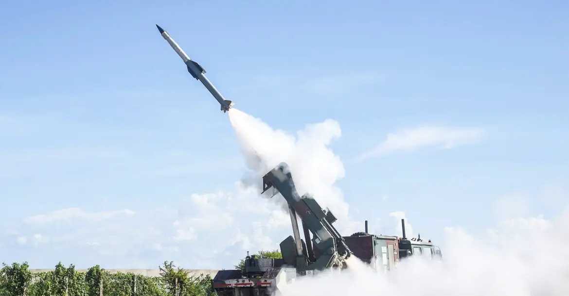 Quick Reaction Surface-to-Air Missile (QRSAM) system