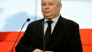 Jaroslaw Kaczynski, head of the ruling Law and Justice party in Poland