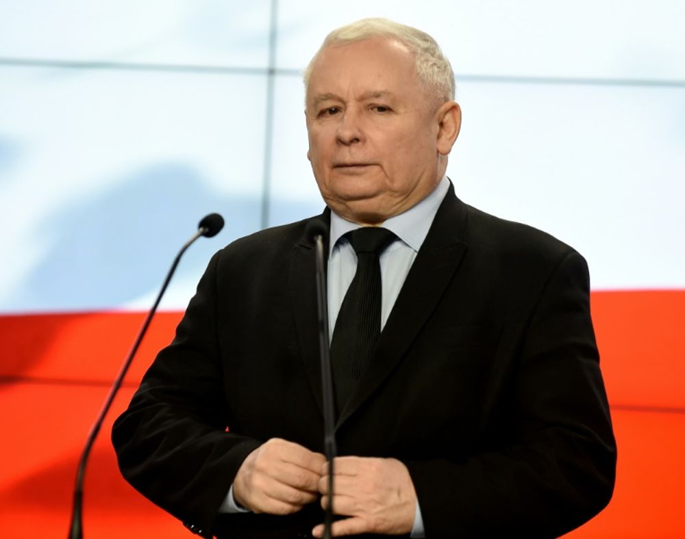Jaroslaw Kaczynski, head of the ruling Law and Justice party in Poland