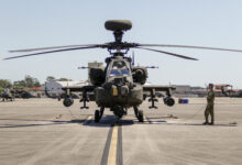 AH-64E Apache helicopter