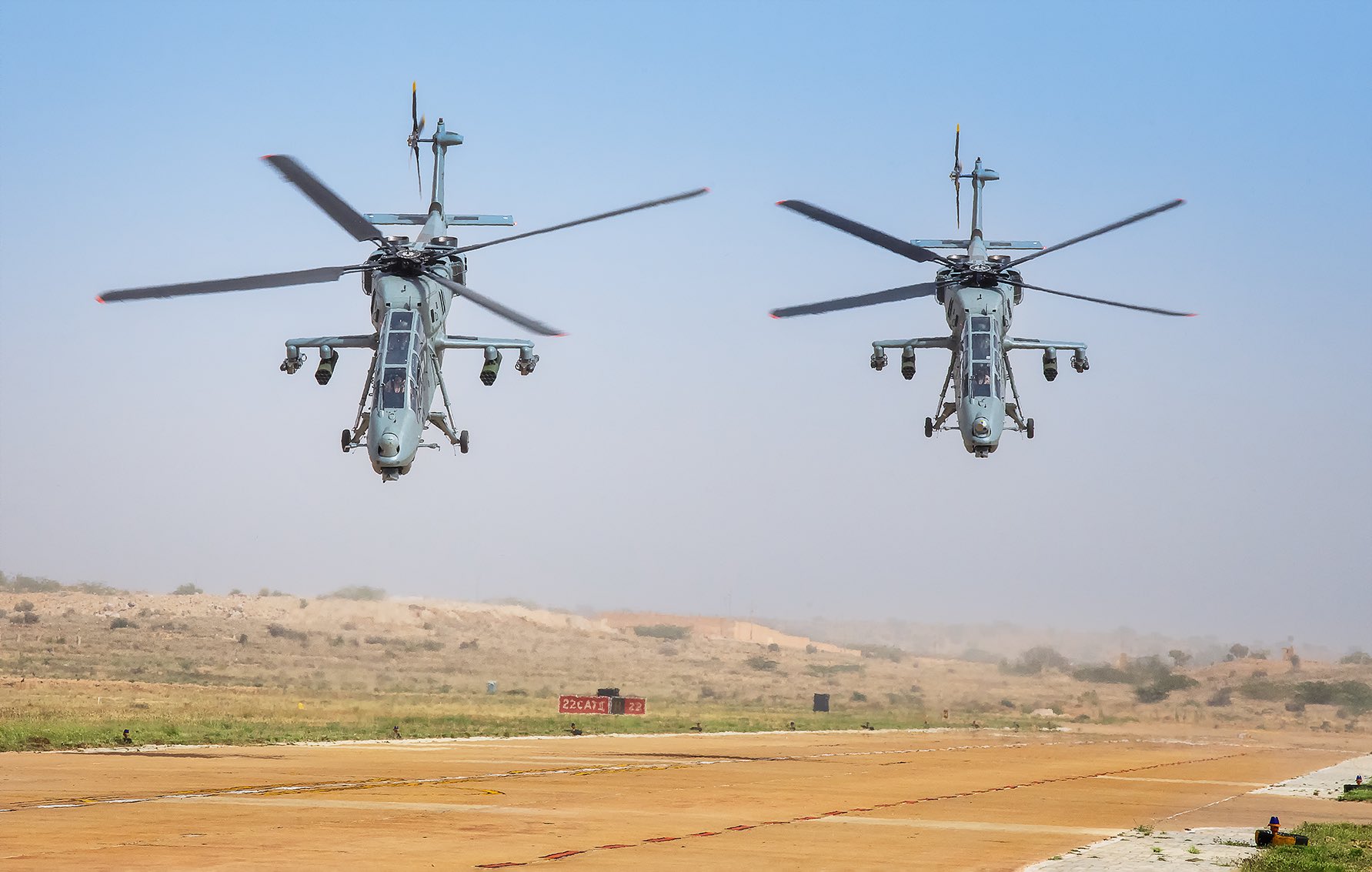 India' indigenously developed Light Combat Helicopters