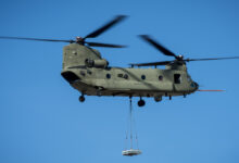 CH-47F Block II Chinook helicopter