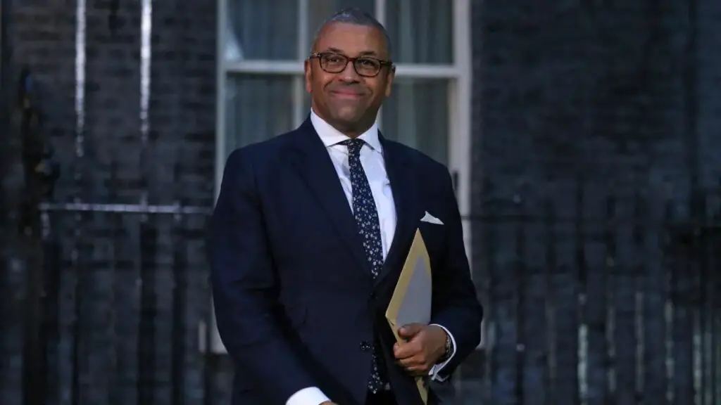 Britain's Foreign Secretary James Cleverly